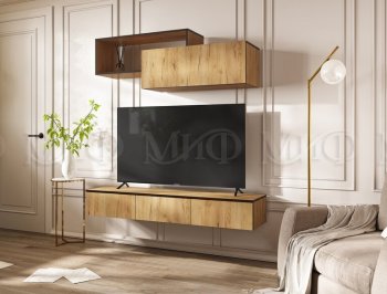 Стенка Норд-2 дуб крафт (Миф) в Кировграде - kirovgrad.mebel-e96.ru