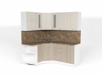 Кухонный гарнитур Ольга оптима 3 1500х1800 мм (Герда) в Кировграде - kirovgrad.mebel-e96.ru