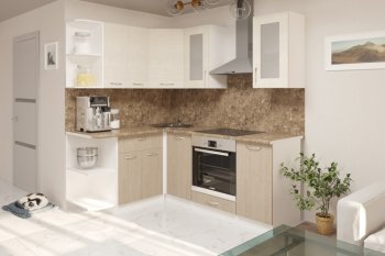 Кухонный гарнитур Ольга прайм 3 1500х2000 мм (Герда) в Кировграде - kirovgrad.mebel-e96.ru