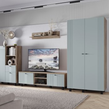 Тумба под ТВ Олива ТБ-09 шарли бриз (БТС) в Кировграде - kirovgrad.mebel-e96.ru