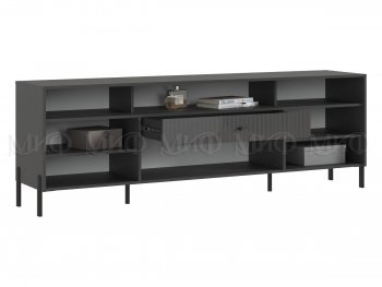 Тумба ТВ Оливия графит (Миф) в Кировграде - kirovgrad.mebel-e96.ru