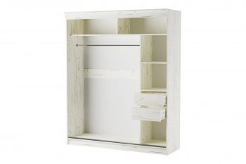 Шкаф-купе Орион 2000 мм крафт белый (Памир) в Кировграде - kirovgrad.mebel-e96.ru