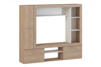 Стенка OSKAR3 дуб сонома (Генезис) в Кировграде - kirovgrad.mebel-e96.ru