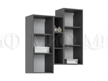 Стенка Оскар комп.2 графит (Миф) в Кировграде - kirovgrad.mebel-e96.ru