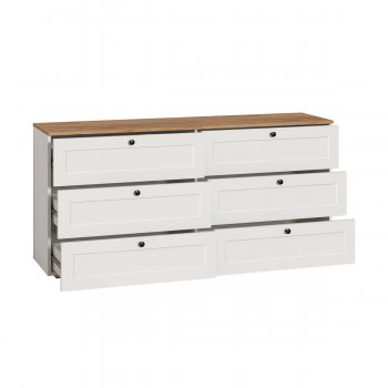 Комод Остин 16.240 белый (Моби) в Кировграде - kirovgrad.mebel-e96.ru