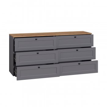 Комод Остин 16.240 графит (Моби) в Кировграде - kirovgrad.mebel-e96.ru