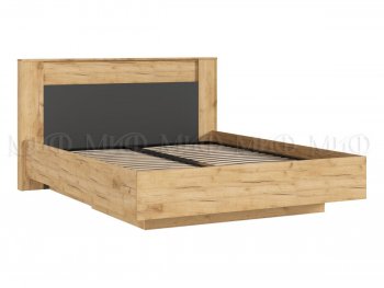 Кровать парящая Остин крафт/графит (Миф) в Кировграде - kirovgrad.mebel-e96.ru