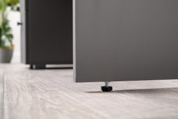 Стол письменный 12.159 Остин графит (Моби) в Кировграде - kirovgrad.mebel-e96.ru