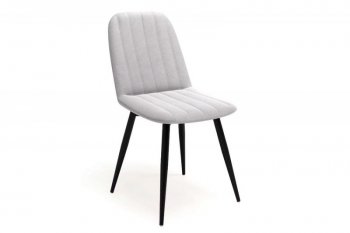 Стул Остин полоса, велюр Ultra Dove (светло-серый), (4шт) (Вудман) в Кировграде - kirovgrad.mebel-e96.ru