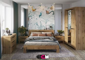 Кровать двуспальная Паола КР 702 1400 мм (СтендМ) в Кировграде - kirovgrad.mebel-e96.ru