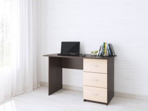 Письменный стол Сити-1 венге/дуб молочный (Текс) в Кировграде - kirovgrad.mebel-e96.ru