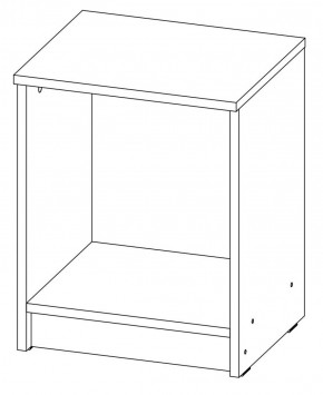 Тумба прикроватная Бася (ВНК) в Кировграде - kirovgrad.mebel-e96.ru