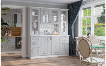 Буфет Прованс-016 (Текс) в Кировграде - kirovgrad.mebel-e96.ru