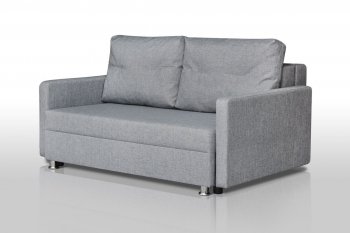 Диван Реал 120  микровелюр серый в Кировграде - kirovgrad.mebel-e96.ru