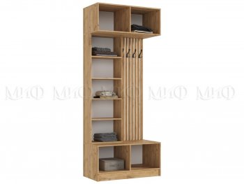 Прихожая Роджина крафт/изумруд(Миф) в Кировграде - kirovgrad.mebel-e96.ru