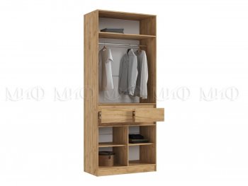 Шкаф 1000 мм Роджина крафт/изумруд (Миф) в Кировграде - kirovgrad.mebel-e96.ru