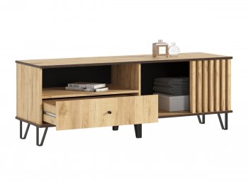 Тумба ТВ (1500) Роджина дуб крафт (Миф) в Кировграде - kirovgrad.mebel-e96.ru