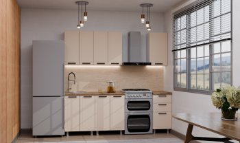 Кухонный гарнитур Ромашка 1600 мм Кашемир (Аленка) в Кировграде - kirovgrad.mebel-e96.ru