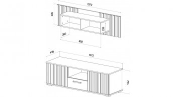 Рони Дуб вотан/Венге (Лин) в Кировграде - kirovgrad.mebel-e96.ru