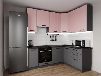 Угловой кухонный гарнитур Роза 2200*1600 мм Sanvut в Кировграде - kirovgrad.mebel-e96.ru