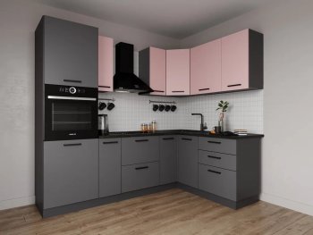 Угловой кухонный гарнитур Роза 2400*1600 мм Sanvut в Кировграде - kirovgrad.mebel-e96.ru