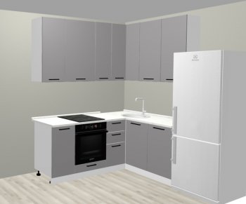 Кухонный гарнитур угловой 2000*1400 мм (Санвут) в Кировграде - kirovgrad.mebel-e96.ru