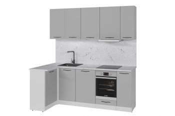 Угловой кухонный гарнитур Шелли прайм 400_1100х2000 мм (Герда) в Кировграде - kirovgrad.mebel-e96.ru