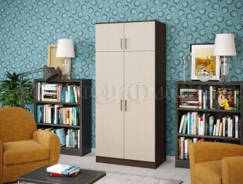 Шкаф 900 мм 2-х ств. штанга+полка (Миф) в Кировграде - kirovgrad.mebel-e96.ru