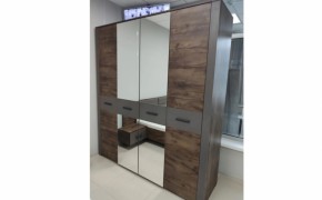 Шкаф 2000 мм КУБА ШР-4 (с зеркалом) (БМ) в Кировграде - kirovgrad.mebel-e96.ru