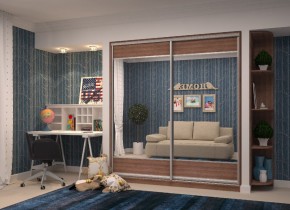 Шкаф-купе Юлия 2200 (Зеркало/Зеркало) ЛДСП в Кировграде - kirovgrad.mebel-e96.ru