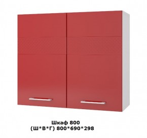 Шкаф верхний 800 (Ш*В*Г) 800*690*298 в Кировграде - kirovgrad.mebel-e96.ru | фото