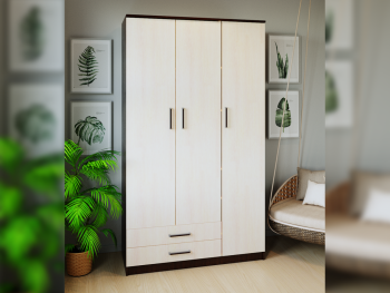 Шкаф 1200 мм распашной ПШ-3.6 (Росток) в Кировграде - kirovgrad.mebel-e96.ru