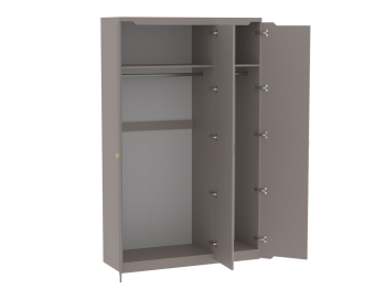 Шкаф 1400 мм 3-дверный Сиде (СБК) в Кировграде - kirovgrad.mebel-e96.ru