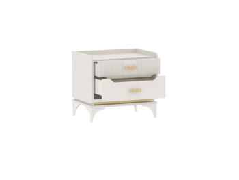 Тумба прикроватная Сиде Белый (СБК) в Кировграде - kirovgrad.mebel-e96.ru