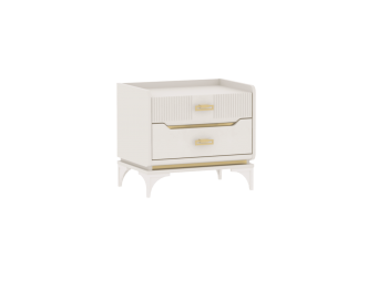 Тумба прикроватная Сиде Белый (СБК) в Кировграде - kirovgrad.mebel-e96.ru
