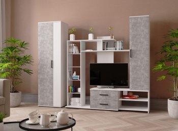 Стенка Сидней-1 + шкаф (Микон) в Кировграде - kirovgrad.mebel-e96.ru