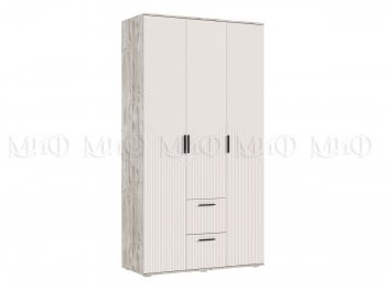 Шкаф 1200 мм Сильвия, дуб юкон/кашемир (Миф) в Кировграде - kirovgrad.mebel-e96.ru