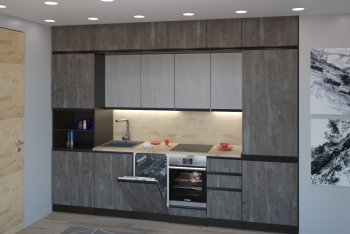 Кухонный гарнитур Симфония люкс 3000 мм (Герда) в Кировграде - kirovgrad.mebel-e96.ru
