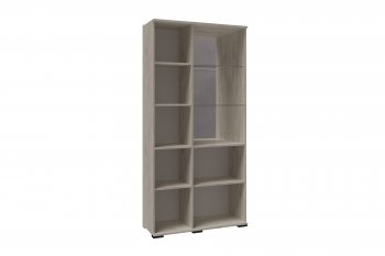 Шкаф с полками и витриной София СШ-2 (Микон) в Кировграде - kirovgrad.mebel-e96.ru