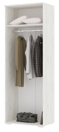 Нельсон 2400 мм ШК-04(2шт)+ШК05 дуб крафт (СтендМ) в Кировграде - kirovgrad.mebel-e96.ru