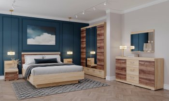 Кровать с подъемным механизмом Соната сакраменто (Памир) в Кировграде - kirovgrad.mebel-e96.ru