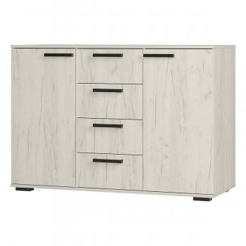 Комод Стандарт №2 NEW крафт белый  (БТС) в Кировграде - kirovgrad.mebel-e96.ru