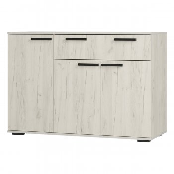 Комод Стандарт 4 NEW крафт белый (БТС) в Кировграде - kirovgrad.mebel-e96.ru