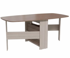 Стол книжка 1-66 Ясень шимо (ГК) в Кировграде - kirovgrad.mebel-e96.ru