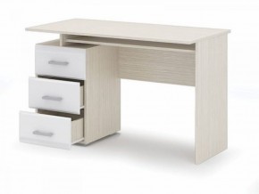 Стол компьютерный Симба Дуб белфорт-Белый глянец (СтендМ) в Кировграде - kirovgrad.mebel-e96.ru