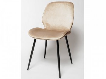 Стул ОКС 1342 велюр бежевый (ИЦ) в Кировграде - kirovgrad.mebel-e96.ru