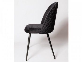 Стул С 820 Черный вельвет (ЦМ) в Кировграде - kirovgrad.mebel-e96.ru