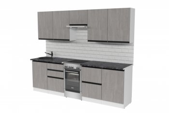 Кухонный гарнитур Сюита мега 2500 мм (Герда) в Кировграде - kirovgrad.mebel-e96.ru