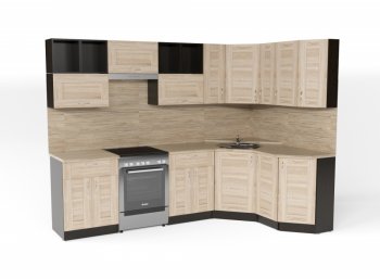 Кухонный гарнитур Томилла оптима 5 2700х1600 мм (Герда) в Кировграде - kirovgrad.mebel-e96.ru