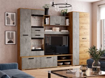 Стенка Трамп со шкафом (БТС) в Кировграде - kirovgrad.mebel-e96.ru